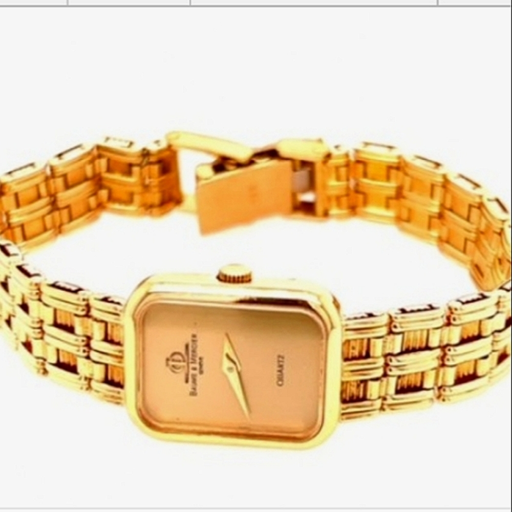 18K Yellow Gold Baume & Mercier Quartz Ladies Wris - Picture 2 of 4
